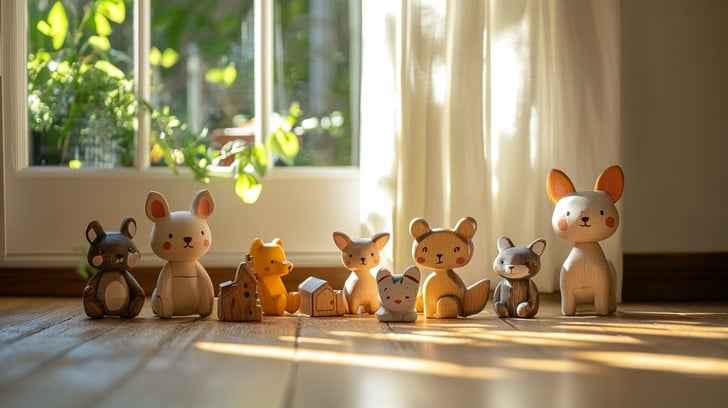 Toy Animals Gathered Toy Animals Gathered