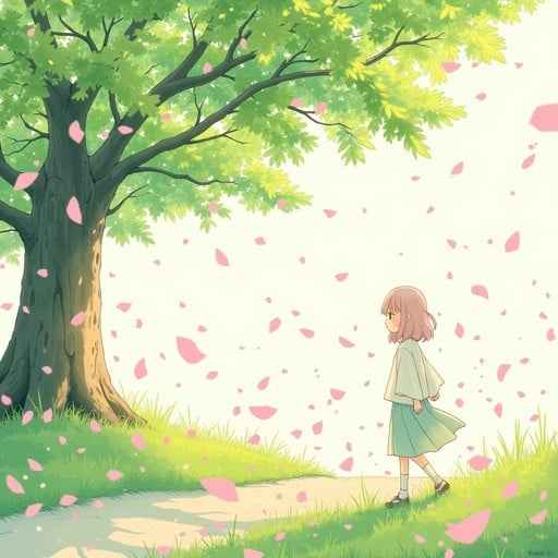 Cherry Blossom Pathway Cherry Blossom Pathway