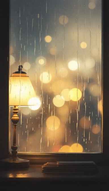 Rainy Window Glow