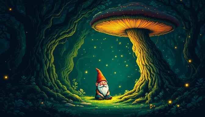 Gnome's Mushroom Haven