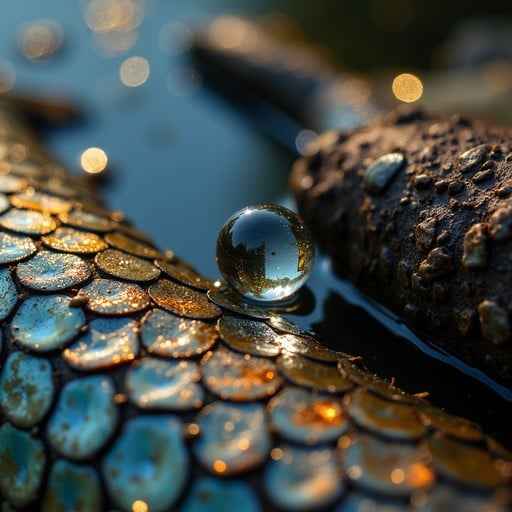 Droplet Meets Scales Droplet Meets Scales