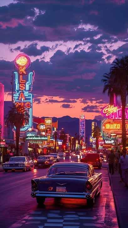 Neon Sunset Boulevard Neon Sunset Boulevard