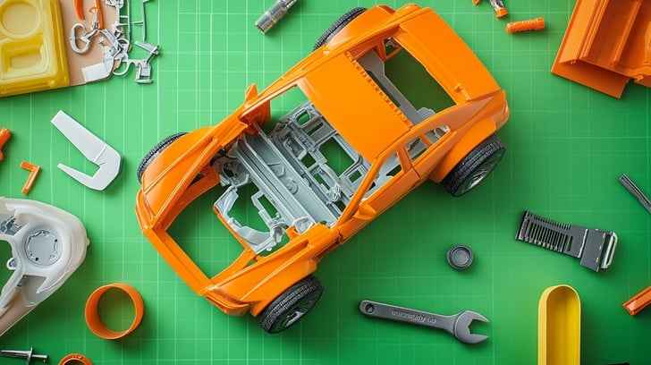 Toy Car Assembly Toy Car Assembly