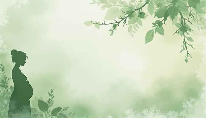Verdant Maternal Silhouette Verdant Maternal Silhouette
