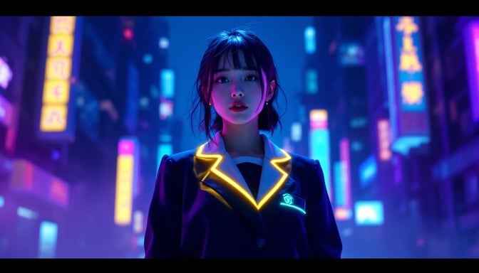 Neon Urban Night