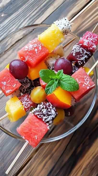Fruit Kebab Delight