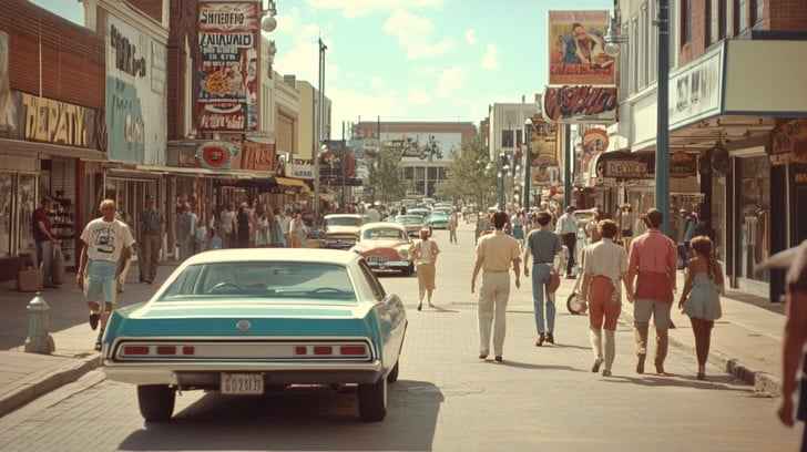 Vintage urban life Vintage urban life