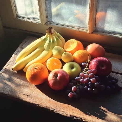 Sunlit Fruit Assortment Sunlit Fruit Assortment