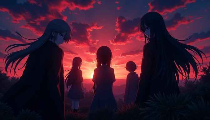 Crimson Manga Shadows