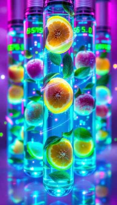 Neon Fruit Tubes