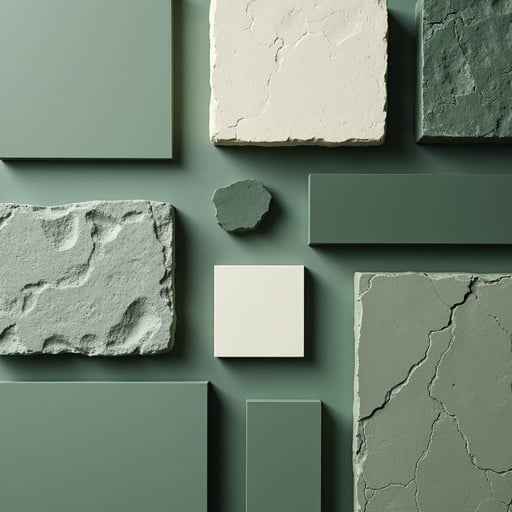 Textured Green Harmony