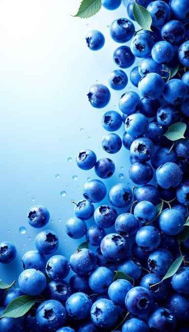 Fresh Blueberry Cascade Fresh Blueberry Cascade