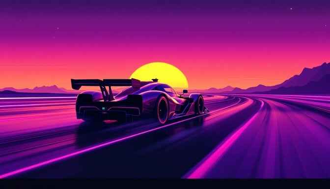 Synthwave Speed Racer Synthwave Speed Racer