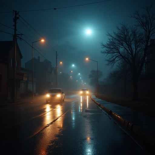 Misty Night Journey
