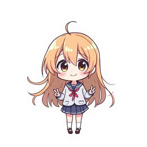 Cute Chibi Student Cute Chibi Student