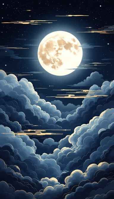 Midnight Moon Glow