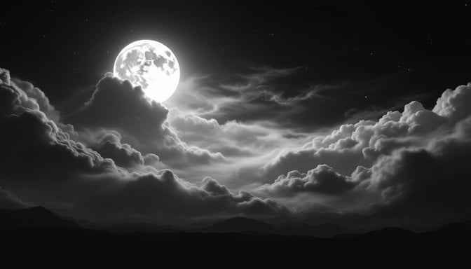 Luminous Lunar Landscape