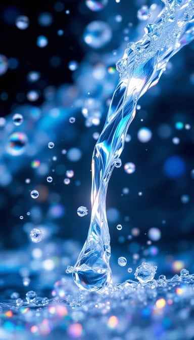 Crystalline Water Dance