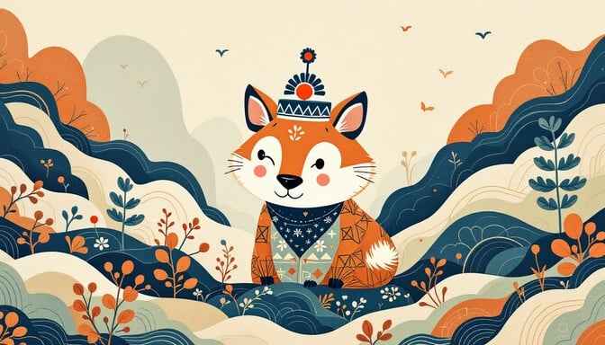Folksy Fox Adventure