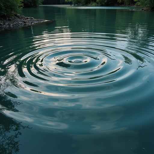 Expanding Water Rings