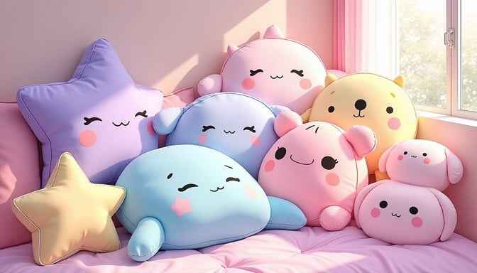 Cute Cushion Friends Cute Cushion Friends