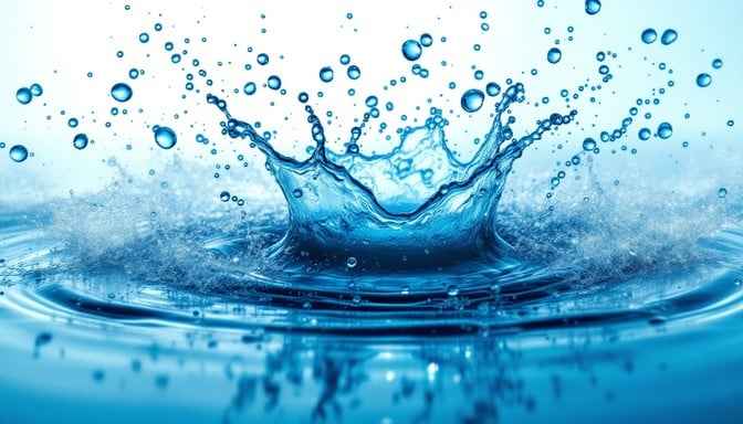Majestic Water Splash