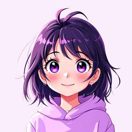 Purple Pixel Princess Purple Pixel Princess