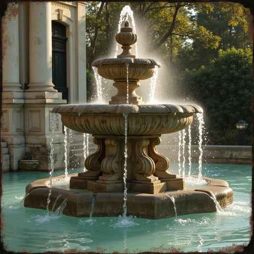 Classical cascading fountain