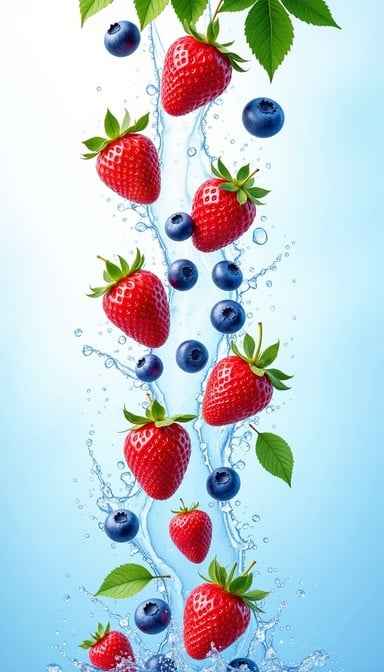 Floating Berry Cascade Floating Berry Cascade