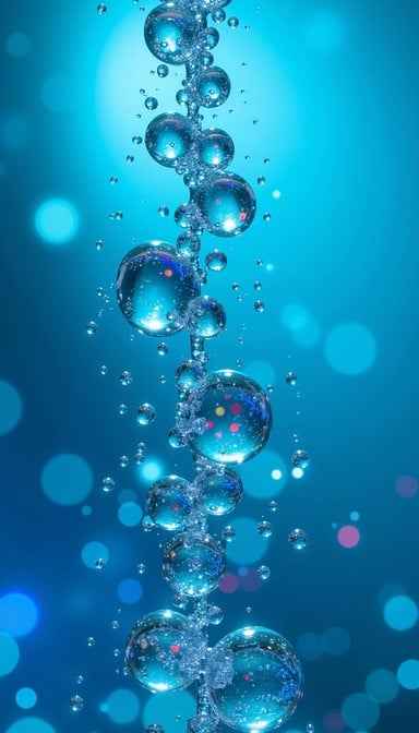 Azure Droplet Cascade Azure Droplet Cascade