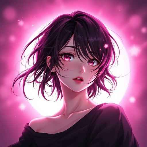 Pink Aura Girl