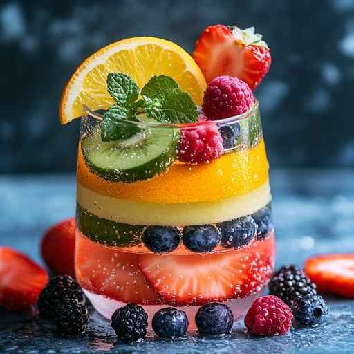 Colorful Fruit Stack