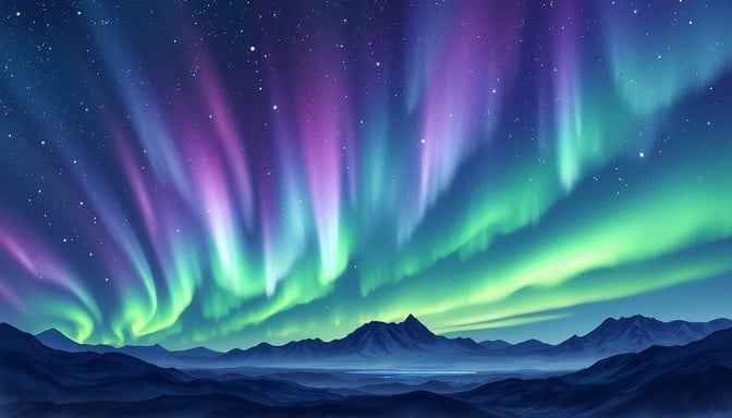 Dancing Aurora Lights Dancing Aurora Lights
