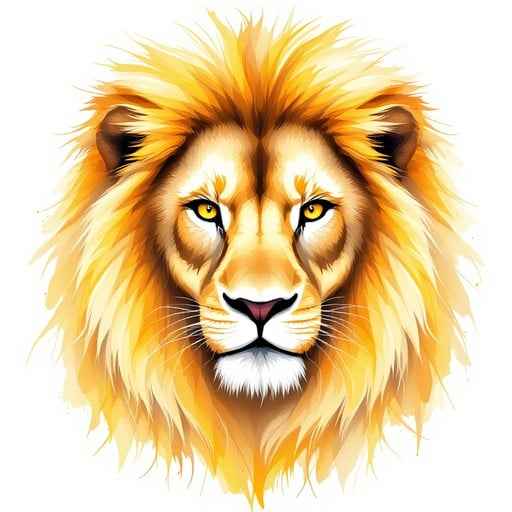 Majestic Golden Lion