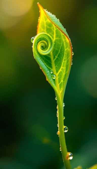 Spiral Leaf Dance