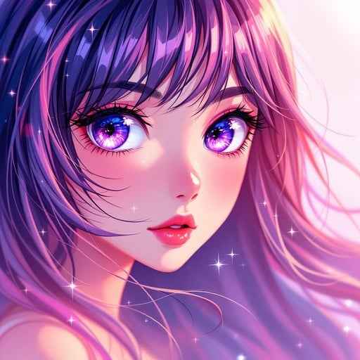 Expressive Anime Girl Expressive Anime Girl