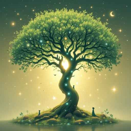 Magical Wisdom Tree