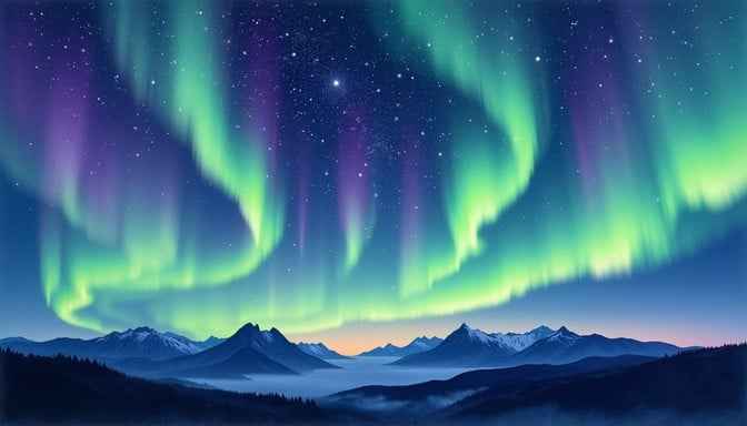 Dancing Northern Lights