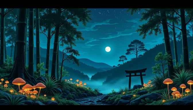 Luminous Forest Gateway