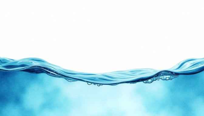 Serene Blue Waves