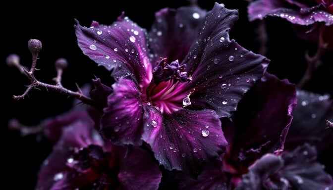 Purple Orchid Mystery Purple Orchid Mystery