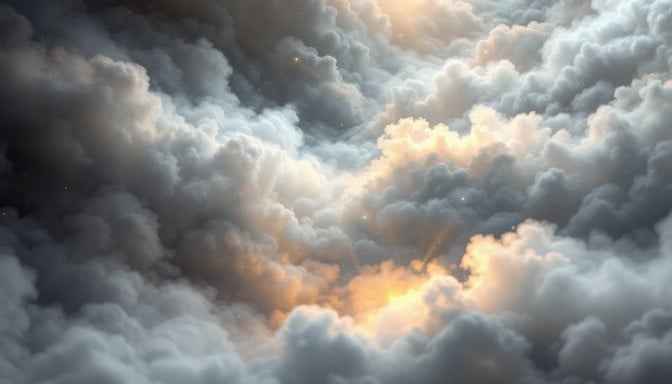 Dramatic Cloud Break