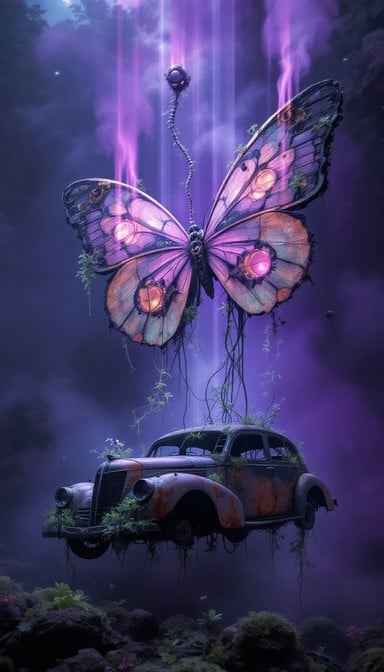Mechanical Butterfly Ascension