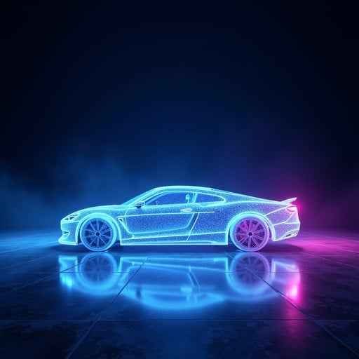 Neon Digital Vehicle
