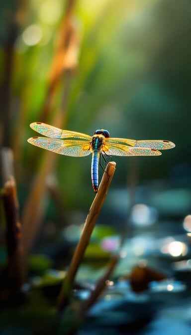 Dragonfly Catches Light Dragonfly Catches Light