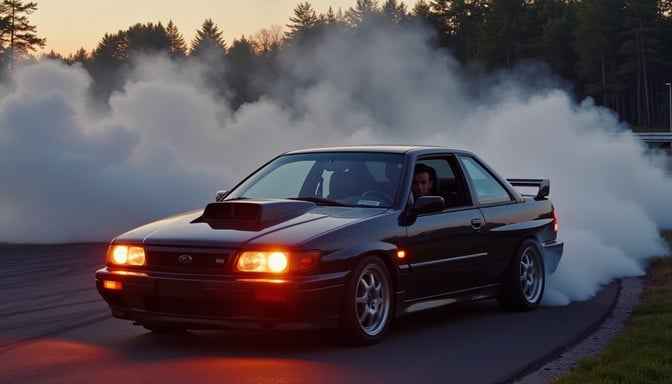 Drifting Through Smoke