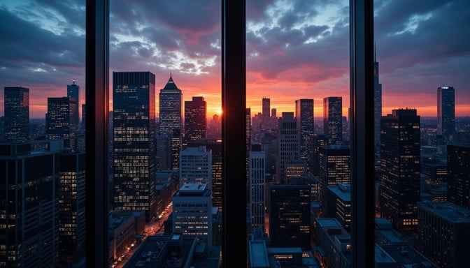 Twilight Urban Vista Twilight Urban Vista