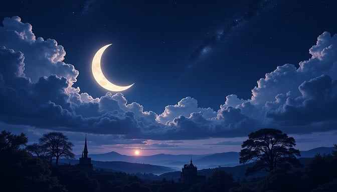 Moonlit Dreamy Night