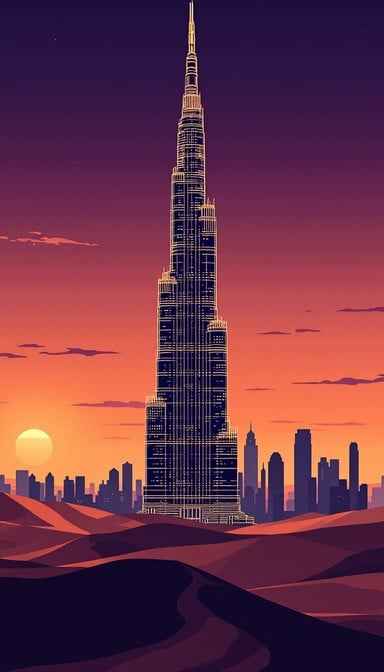 Desert Tower Sunset