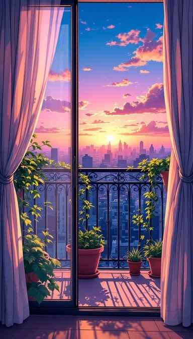 Sunset Balcony Dreams Sunset Balcony Dreams